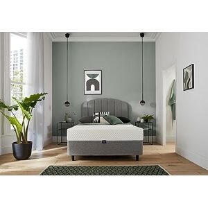 Silentnight 7 Zone Memory Foam Rolled Mattress Made in the UK Medium Firm Euro Double,White Silentnight 7 Zone Memory Foam Rolled Mattress Made in the UK Medium Firm Euro Double,White