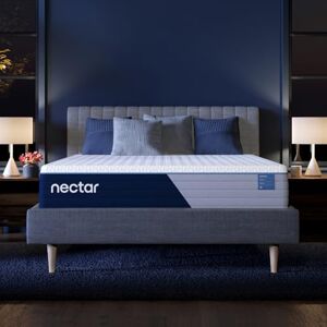 Nectar Classic Hybrid 25cm Double Mattress Medium Firm Memory Foam & Innerspring Coils Cooling Top Layer Back Pain Relief Mattress in a Box 365-Night Trial & Forever Warranty Nectar Classic Hybrid 25cm Double Mattress Medium Firm Memory Foam & Innerspring Coils Cooling Top Layer Back Pain Relief Mattress in a Box 365-Night Trial & Forever Warranty