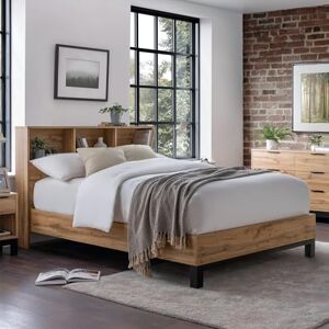 Julian Bowen Bali Bookcase Headboard Bed 135Cm Julian Bowen Bali Bookcase Headboard Bed 135Cm