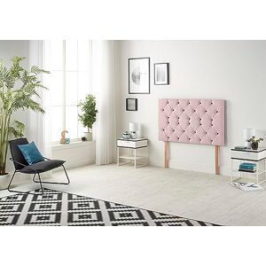 Somnior Beds Bed Centre Premier Small Single 82cm Plush Pink Headboard With Wooden Struts Somnior Beds Bed Centre Premier Small Single 82cm Plush Pink Headboard With Wooden Struts