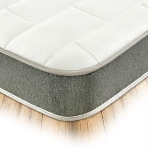 Starlight Beds Essentials Large Brick Hybrid Spring and Memory Foam Mattress. Budget-Friendly with Elegant Grey Design, Soft Firmness, 7.5 Inch Deep European Double Mattress (140x200x19cm) Starlight Beds Essentials Large Brick Hybrid Spring and Memory Foam Mattress. Budget-Friendly with Elegant Grey Design, Soft Firmness, 7.5 Inch Deep European Double Mattress (140x200x19cm)