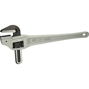 KS TOOLS Pipe Wrench, 18 Inches, 111.5200, Aluminium One-handed, Polished, Mechanical, 2 Inches, Silver KS TOOLS Pipe Wrench, 18 Inches, 111.5200, Aluminium One-handed, Polished, Mechanical, 2 Inches, Silver
