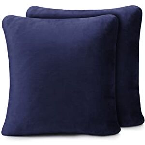 Amago Cushion Cover Set of 2, Cashmere Feeling, 50 x 50 cm Navy Amago Cushion Cover Set of 2, Cashmere Feeling, 50 x 50 cm Navy