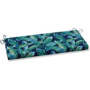 Pillow Perfect Outdoor/Indoor Hanalai Lagoon Bench/Swing Cushion, 45" x 18", Blue Pillow Perfect Outdoor/Indoor Hanalai Lagoon Bench/Swing Cushion, 45" x 18", Blue