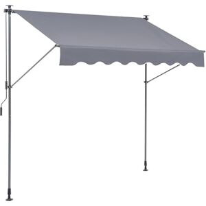 VEVOR Manual Retractable Awning, 78" Outdoor Retractable Patio Awning Sunshade Shelter, Adjustable Patio Door Window Awning Canopy with 39" Sun Shade Curtain for Backyard, Garden, Balcony VEVOR Manual Retractable Awning, 78" Outdoor Retractable Patio Awning Sunshade Shelter, Adjustable Patio Door Window Awning Canopy with 39" Sun Shade Curtain for Backyard, Garden, Balcony
