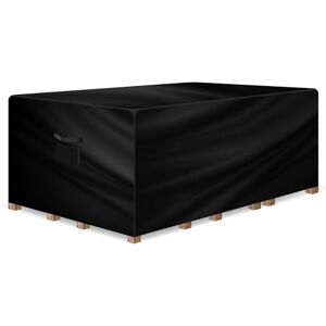 Gracious Gardens Rectangular Garden Furniture Covers Waterproof 180x120x74cm, Oxford Fabric Outdoor Table, Patio & Rattan Garden Furniture Covers, PVC Lined, Air Vents and UV Safe Gracious Gardens Rectangular Garden Furniture Covers Waterproof 180x120x74cm, Oxford Fabric Outdoor Table, Patio & Rattan Garden Furniture Covers, PVC Lined, Air Vents and UV Safe