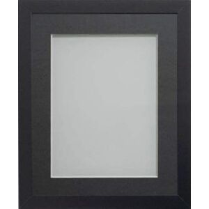Frame Company Allington Black 14x11 inch Frame With Grey Mount For Image 12x8 inch *Choice of sizes* Fitted with Real Glass Frame Company Allington Black 14x11 inch Frame With Grey Mount For Image 12x8 inch *Choice of sizes* Fitted with Real Glass