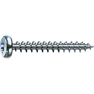 SPAX Universalschraube, 4,5 x 30 mm, 500 Pieces, T-STAR plus, half round head, full thread, 4CUT, WIROX A3J, 0201010450305 SPAX Universalschraube, 4,5 x 30 mm, 500 Pieces, T-STAR plus, half round head, full thread, 4CUT, WIROX A3J, 0201010450305