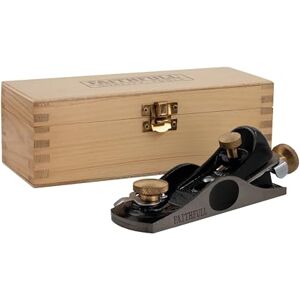 Faithfull 6012 Block Plane in Wooden Storage Box – Cast Iron Low Angle Hand Plane for End Grain Work & Fine Trimming on Wood & Laminates Faithfull 6012 Block Plane in Wooden Storage Box – Cast Iron Low Angle Hand Plane for End Grain Work & Fine Trimming on Wood & Laminates