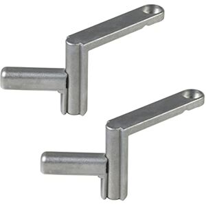 Wolfcraft 2 Quick Clamps I 6176000 I for Quickly Fastening workpieces on All Tables with 20 mm Holes Wolfcraft 2 Quick Clamps I 6176000 I for Quickly Fastening workpieces on All Tables with 20 mm Holes