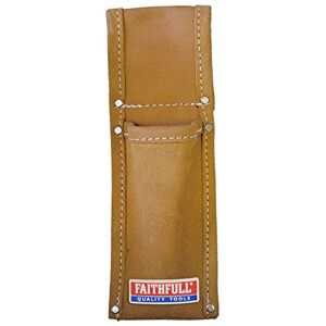 Faithfull Scaffold Level Holder – Single Pocket Spirit Level & Small Tool Pouch with Looped Belt Fitting for Carpenters, Roofers & Joiners – Tan, 270mm x 90mm Faithfull Scaffold Level Holder – Single Pocket Spirit Level & Small Tool Pouch with Looped Belt Fitting for Carpenters, Roofers & Joiners – Tan, 270mm x 90mm