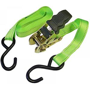 Faithfull TDRAT51SH 818Kg Breaking Strain Ratchet Tie Down Faithfull TDRAT51SH 818Kg Breaking Strain Ratchet Tie Down