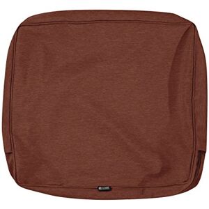 Classic Accessories Montlake FadeSafe Patio Lounge Back Cushion Slip Cover,4" Thick, Heather Henna Red, 21" Wx20 Hx4 T (60-085-016601-RT) Classic Accessories Montlake FadeSafe Patio Lounge Back Cushion Slip Cover,4" Thick, Heather Henna Red, 21" Wx20 Hx4 T (60-085-016601-RT)