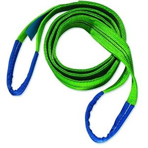 Braun 20032HB Lifting Strap with Reinforced Loops 2000 kg Load Capacity 3 m Green Braun 20032HB Lifting Strap with Reinforced Loops 2000 kg Load Capacity 3 m Green