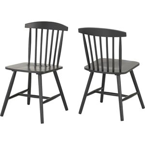 Seconique Emery Chair (Box of 2) in Dark Grey Seconique Emery Chair (Box of 2) in Dark Grey