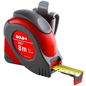 Sola -Messwerkzeuge GmbH & Co Ing. Guido Scheyer BigTL 50013501 Tape Measure 8 m x 25 mm with Stop Button/ Accuracy Class II/Yellow Sola -Messwerkzeuge GmbH & Co Ing. Guido Scheyer BigTL 50013501 Tape Measure 8 m x 25 mm with Stop Button/ Accuracy Class II/Yellow