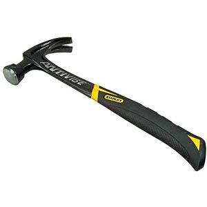 Stanley 151162 450g 16oz FatMax XL AVX Curve Claw Hammer Stanley 151162 450g 16oz FatMax XL AVX Curve Claw Hammer