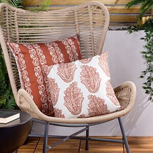 Paoletti Kalindi Stripe Outdoor Polyester Filled Cushion Twin Pack Paoletti Kalindi Stripe Outdoor Polyester Filled Cushion Twin Pack