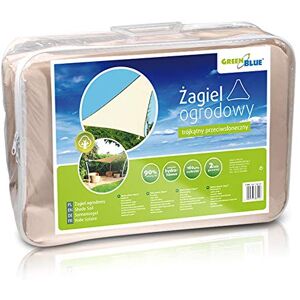 Green Blue GreenBlue GB Triangle Rectangle Shade Sail Sun UV Protection Garden Canopy Patio Waterproof (Triangle 3.6m) Green Blue GreenBlue GB Triangle Rectangle Shade Sail Sun UV Protection Garden Canopy Patio Waterproof (Triangle 3.6m)