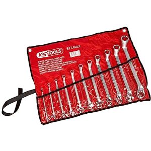 KS TOOLS 517.0222 6-32mm Classic Double Ring Spanner Set Offset (11 Pieces) KS TOOLS 517.0222 6-32mm Classic Double Ring Spanner Set Offset (11 Pieces)