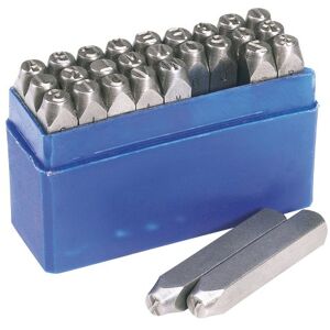 Draper 37335 A-Z Letter Stamp Set, 1/4" Height, 26 Pieces Draper 37335 A-Z Letter Stamp Set, 1/4" Height, 26 Pieces