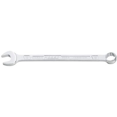 Hazet 600NA-1/4 105 mm 12-Point Profile Combination Wrench Chrome-Plated Hazet 600NA-1/4 105 mm 12-Point Profile Combination Wrench Chrome-Plated
