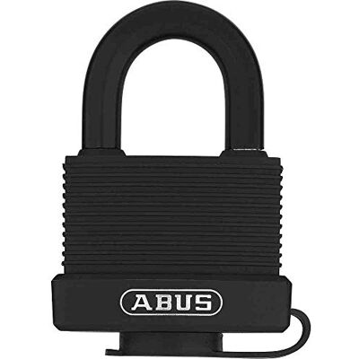 ABUS Brass padlock 70/45 weatherproof brass lock body impact-resistant plastic coating security level 5 ABUS Brass padlock 70/45 weatherproof brass lock body impact-resistant plastic coating security level 5