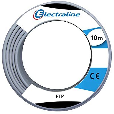 Electraline 60132015I FTP Cable Roll 10 m Grey Electraline 60132015I FTP Cable Roll 10 m Grey