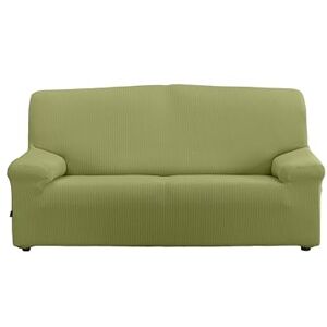 Estoralis Sumatra Bi-Elastic Sofa Cover Super Elastic Fabric C/05 Green 4 Seater Sofa from 220 to 260 cm Quality Protector Super Adjustable Estoralis Sumatra Bi-Elastic Sofa Cover Super Elastic Fabric C/05 Green 4 Seater Sofa from 220 to 260 cm Quality Protector Super Adjustable