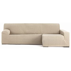 Eysa Llion Sofa Cover, Lycra, Ecru, Long Arm Right Eysa Llion Sofa Cover, Lycra, Ecru, Long Arm Right