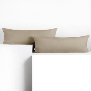DecoKing Cotton Cushion Covers - 40 x 200 cm - Cappuccino Amber - Cushion Covers DecoKing Cotton Cushion Covers - 40 x 200 cm - Cappuccino Amber - Cushion Covers