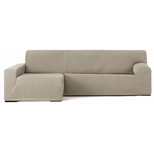 Eysa Llion Lycra Mink Left Long Arm Sofa Cover Eysa Llion Lycra Mink Left Long Arm Sofa Cover