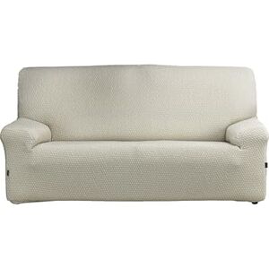 Estoralis Borneo Bi-Elastic Sofa Cover Super Elastic Fabric C/01 Ecru for 2 Seater Sofa from 120 to 170 cm Quality Protector Super Adjustable Estoralis Borneo Bi-Elastic Sofa Cover Super Elastic Fabric C/01 Ecru for 2 Seater Sofa from 120 to 170 cm Quality Protector Super Adjustable