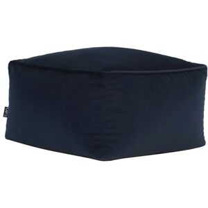 icon Amara Velvet Bean Bag Footstool, Midnight Blue, Pouffe Footstool with Filling Included, Footrest, Bedroom, Living Room, Living Room Furniture icon Amara Velvet Bean Bag Footstool, Midnight Blue, Pouffe Footstool with Filling Included, Footrest, Bedroom, Living Room, Living Room Furniture