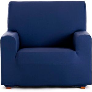 Eysa 1 Seater Bi-Elastic Sofa Cover Blue Harlem Design Eysa 1 Seater Bi-Elastic Sofa Cover Blue Harlem Design