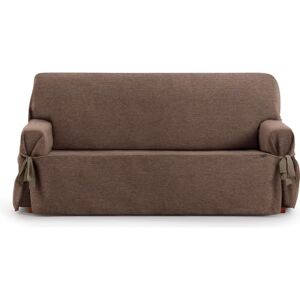 ECOMMERC3 2 Seater Sofa Cover Made of Non-Elastic Jacquard Fabric – Brown Sofa Cover with Decorative Ties and Elegant Protection for Your Sofa ECOMMERC3 2 Seater Sofa Cover Made of Non-Elastic Jacquard Fabric – Brown Sofa Cover with Decorative Ties and Elegant Protection for Your Sofa