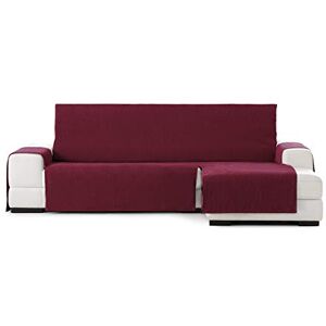 Eysa Rabat practica chaise longue cover 240cm., color 08/bordeaux, right-frontal view Eysa Rabat practica chaise longue cover 240cm., color 08/bordeaux, right-frontal view