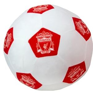 Liverpool F.C. Liverpool Officially Licensed Soccer Ball Round Cushion, Super Soft White Football Crest Pillow, Perfect For Any Bedroom, on the Sofa 25 x 25cm Liverpool F.C. Liverpool Officially Licensed Soccer Ball Round Cushion, Super Soft White Football Crest Pillow, Perfect For Any Bedroom, on the Sofa 25 x 25cm