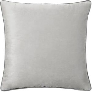 furn. Meridian Polyester Filled Cushion – Luxury Contrast Piped Velvet Decorative Pillow (Dove/Charcoal 45x45cm) furn. Meridian Polyester Filled Cushion – Luxury Contrast Piped Velvet Decorative Pillow (Dove/Charcoal 45x45cm)