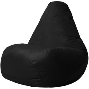 Bean Bag Bazaar High Back Bean Bag Chair Black, 118cm x 70cm Water Resistant Garden or Indoor Gamer BeanBag Bean Bag Bazaar High Back Bean Bag Chair Black, 118cm x 70cm Water Resistant Garden or Indoor Gamer BeanBag