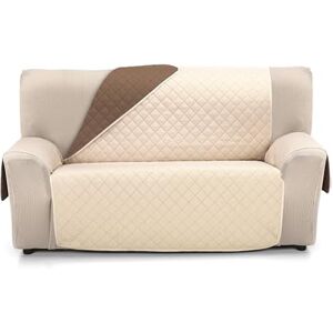 Martina Home Beige/Brown 3 Seater Amber Sofa Cover Martina Home Beige/Brown 3 Seater Amber Sofa Cover