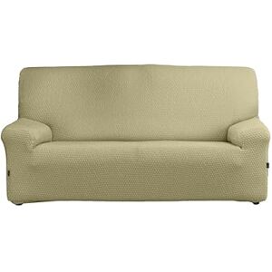 Estoralis Borneo Bi-Elastic Sofa Cover Super Elastic Fabric C/02 Cream for 2 Seater Sofa from 120 to 170 cm Quality Protector Super Adjustable Estoralis Borneo Bi-Elastic Sofa Cover Super Elastic Fabric C/02 Cream for 2 Seater Sofa from 120 to 170 cm Quality Protector Super Adjustable