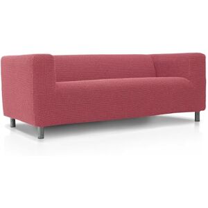 FAVERTI ® Super Elastic Sofa Cover Compatible with IKEA KLIPPAN 2-seater Sofa Model NOVELE Light Fuchsia Jacquard Fabric Quality Protector Cotton Touch FAVERTI ® Super Elastic Sofa Cover Compatible with IKEA KLIPPAN 2-seater Sofa Model NOVELE Light Fuchsia Jacquard Fabric Quality Protector Cotton Touch