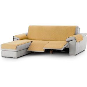 Eysa Bianco Sofa Cover Non-Slip Chaise Longue Relax Mini Left C/05, Front View Eysa Bianco Sofa Cover Non-Slip Chaise Longue Relax Mini Left C/05, Front View