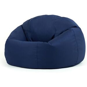 Bean Bag Bazaar Kingston Gaming Beanbag, Navy Blue, Water Resistant Fabric, Large Bean Bag for Indoor and Outdoor Use with Filling Included, Floor Chair, Gaming, Bedroom, Living Room, Garden Bean Bag Bazaar Kingston Gaming Beanbag, Navy Blue, Water Resistant Fabric, Large Bean Bag for Indoor and Outdoor Use with Filling Included, Floor Chair, Gaming, Bedroom, Living Room, Garden