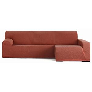 Eysa Llion Sofa Cover, Lycra, Orange, Long Right Arm Eysa Llion Sofa Cover, Lycra, Orange, Long Right Arm