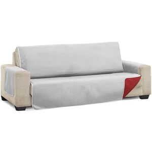 Martina Home Diamond Reversible Quilted Sofa Cover Grey Red 2 Seater Martina Home Diamond Reversible Quilted Sofa Cover Grey Red 2 Seater