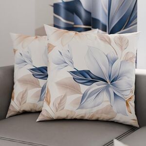 PETTI Artigiani Italiani PETTI Italian Artisans Pair of 60x60 cm Microfiber Cushion Covers, Decorative Pillows for Bedroom, Sofa, Living Room, Set of 2 Cushion Covers, Floral Pillow Case 164, 100% Made in Italy PETTI Artigiani Italiani PETTI Italian Artisans Pair of 60x60 cm Microfiber Cushion Covers, Decorative Pillows for Bedroom, Sofa, Living Room, Set of 2 Cushion Covers, Floral Pillow Case 164, 100% Made in Italy