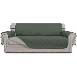 Easy-Going Sofa Slipcover Reversible Sofa Cover Water Resistant Couch Cover with Foam Sticks Elastic Straps Furniture Protector for Pets Kids Children Dog Cat (Sofa, Greyish Green/Beige) Easy-Going Sofa Slipcover Reversible Sofa Cover Water Resistant Couch Cover with Foam Sticks Elastic Straps Furniture Protector for Pets Kids Children Dog Cat (Sofa, Greyish Green/Beige)