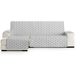 Eysa Cover, Polyester, C/6 Grey-Grey, Chaise Longue 290 cm. Suitable for Sofas from 300 to 350 cm Eysa Cover, Polyester, C/6 Grey-Grey, Chaise Longue 290 cm. Suitable for Sofas from 300 to 350 cm